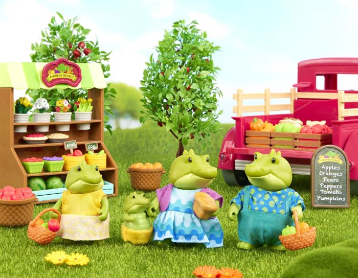 Набір фігурок Li'l Woodzeez Сім'я Крокодилів 4од