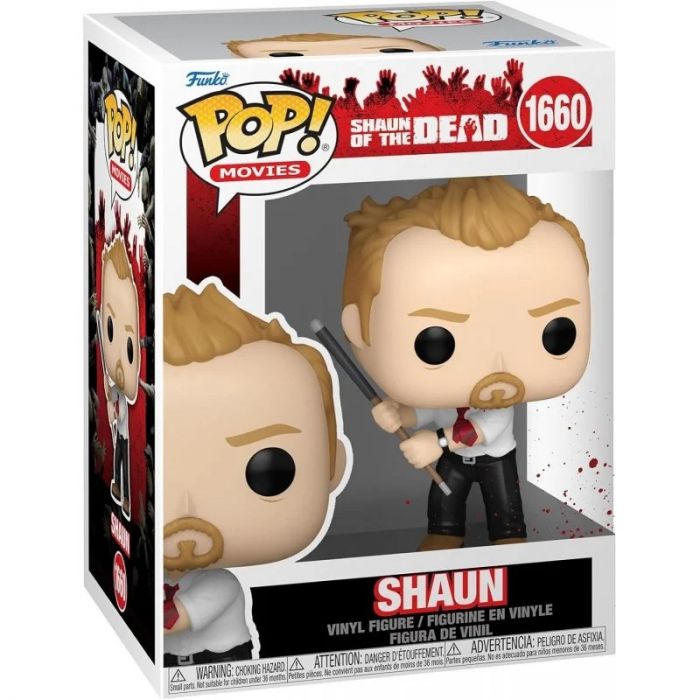 Фігурка Funko POP Movies: Shaun of the Dead - Shaun w/CH