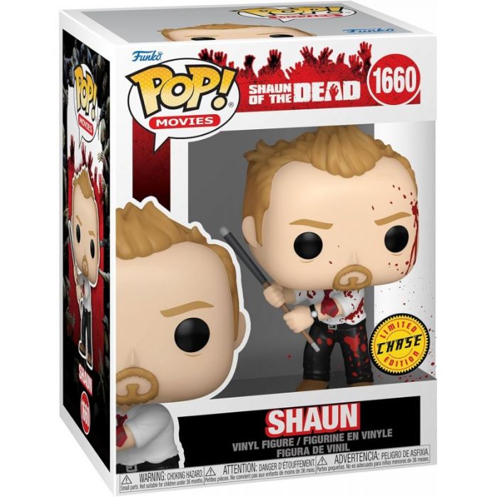 Фігурка Funko POP Movies: Shaun of the Dead - Shaun w/CH