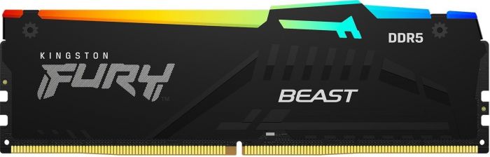 Пам'ять ПК Kingston DDR5 16GB KIT (8GBx2) 5600 FURY Beast RGB EXPO