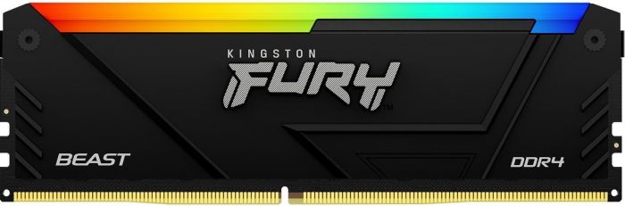 Пам'ять ПК Kingston DDR4  16GB 3600 FURY Beast RGB