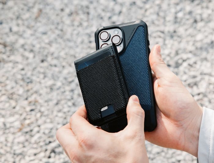 Чохол UAG для карт магнітний з підставкою, Metropolis Wallet Kevlar, Black