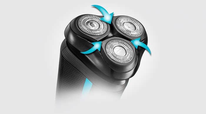 Бритва роторна Remington R6000 Style Series Aqua