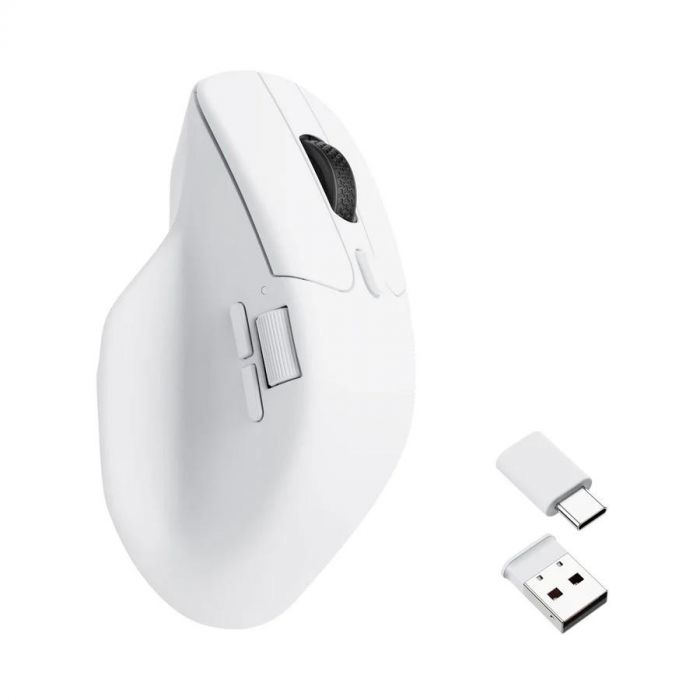Миша Keychron M6 BT/WL/USB-A/USB-C, білий