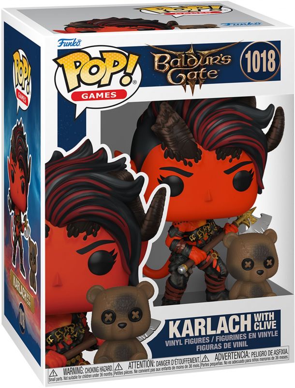 Фігурка Funko POP Games: Baldur's Gate - Karlach & Clive