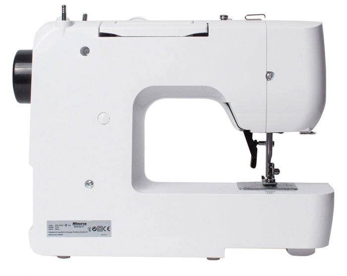 Швейна машина МINERVA Max30, електромех., 71 Вт, 13 швейних операцій, петля напівавтомат, білий