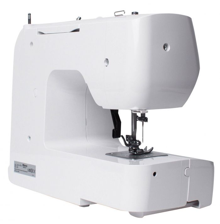 Швейна машина МINERVA Max30, електромех., 71 Вт, 13 швейних операцій, петля напівавтомат, білий