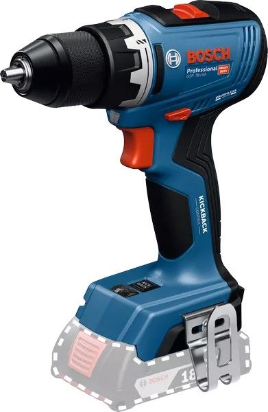 Шурупокрут-дриль акумуляторний Bosch GSR 18V-65   18В 31·63Нм 0-550·0-2100об·хв 1.06кг