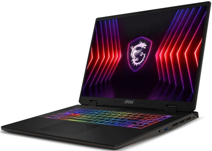Ноутбук MSI Sword 16 HX B13VFKG 16 FHD, i7-13700HX, 32GB, F1TB, NVD4060-8, DOS, чорний