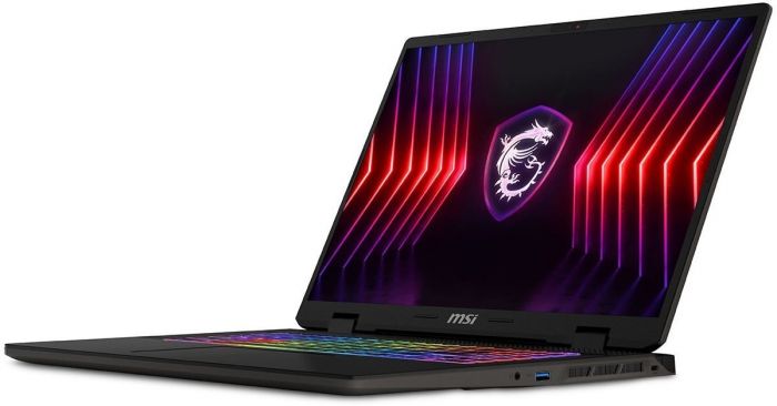 Ноутбук MSI Sword 16 HX B13VFKG 16 FHD, i7-13700HX, 32GB, F1TB, NVD4060-8, DOS, чорний