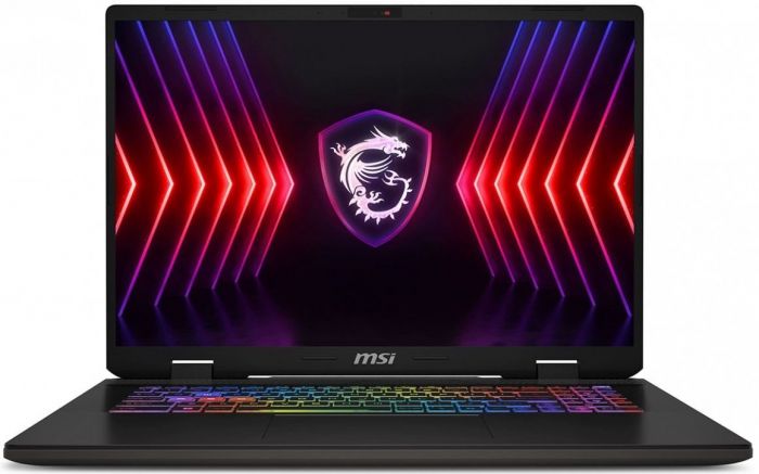 Ноутбук MSI Sword 16 HX B13VFKG 16 FHD, i7-13700HX, 32GB, F1TB, NVD4060-8, DOS, чорний