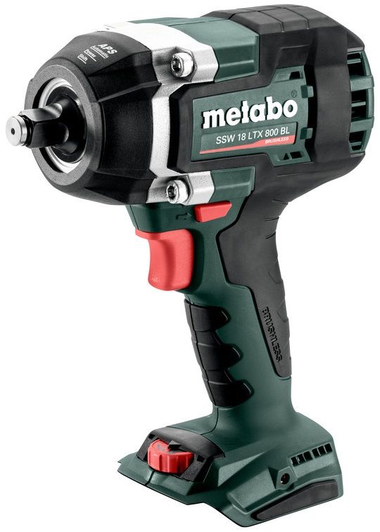 Гайковерт ударний акумуляторний Metabo SSSW 18 LTX 800 BL 18В 0-2575об·хв 1200Нм 1.95кг без АКБ та ЗП