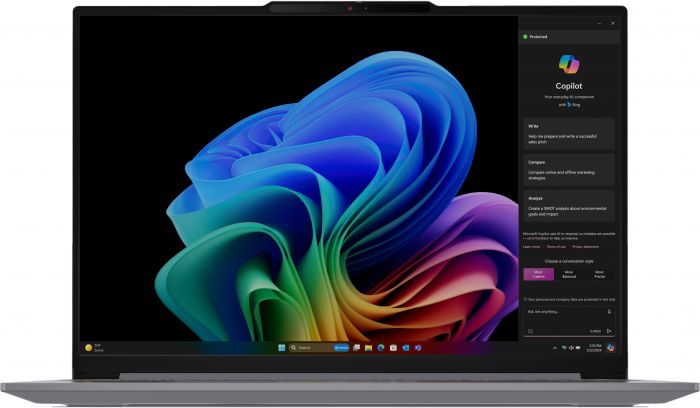 Ноутбук Lenovo ThinkBook 16-G7 16" WUXGA IPS AG, Snapdragon X Plus X1P-42-100, 32GB, F1TB, UMA, Win11P, сірий