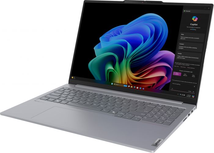 Ноутбук Lenovo ThinkBook 16-G7 16" WUXGA IPS AG, Snapdragon X Plus X1P-42-100, 16GB, F512GB, UMA, Win11P, сірий