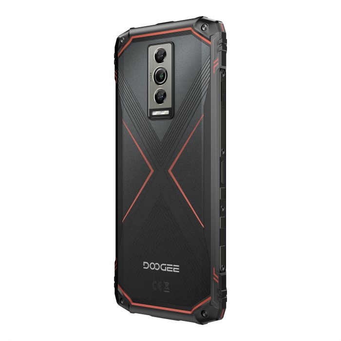 Смартфон Doogee Blade 10 Pro 6.56" 6/256ГБ, 2SIM, 5150мА•год, чорно-червоний