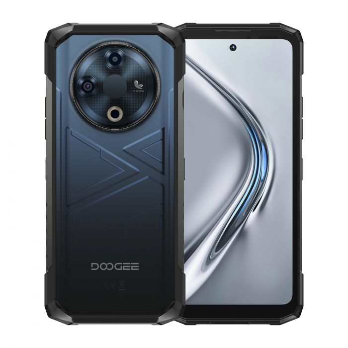 Смартфон Doogee Fire 6 6.56" 6/256ГБ, 2SIM, 10400мА•год, синій (з тепловізором)