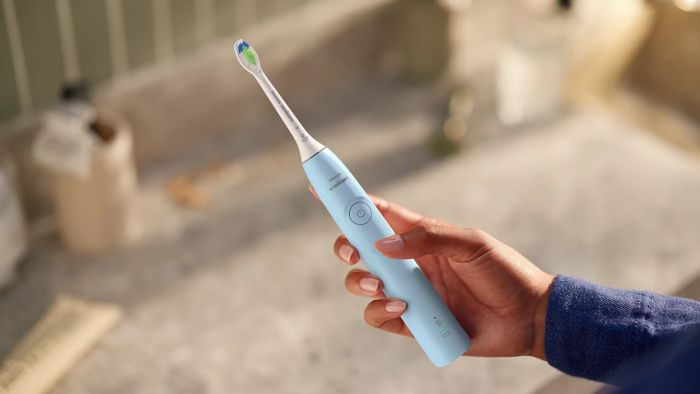Щітка зубна електр. Philips, Sonicare 5300 Series, 62т. колив/хв, насадок-1, блакитний