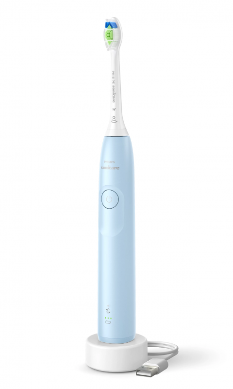 Щітка зубна електр. Philips, Sonicare 5300 Series, 62т. колив/хв, насадок-1, блакитний