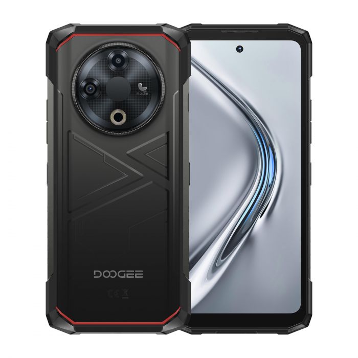 Смартфон Doogee Fire 6 6.56" 6/256ГБ, 2SIM, 10400мА•год, чорний (з тепловізором)