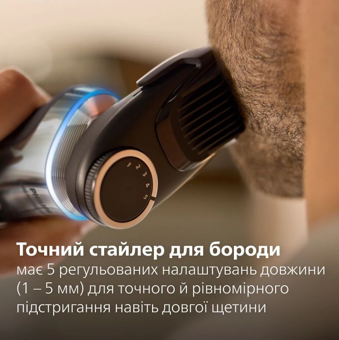 Бритва електр. Philips Series i9000 Prestige Ultra,  бритв.головок-3, Li-Ion, сух.+волог., індикатор заряду, твердий чохол, хром