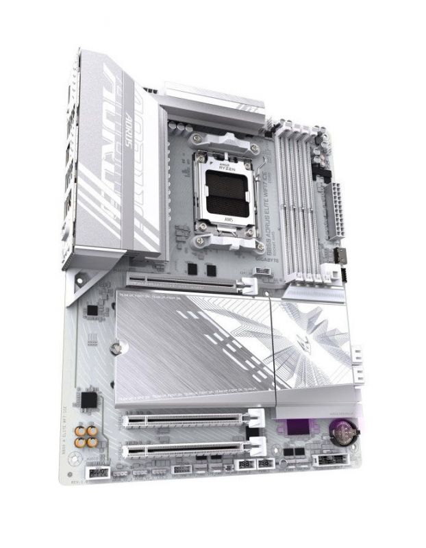 Материнська плата GIGABYTE B850 A ELITE WF7 ICE sAM5 B850 4xDDR5 M.2 Wi-Fi BT DP Type-C ATX