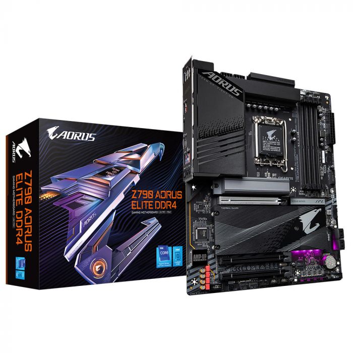 Материнська плата GIGABYTE Z790 AORUS ELITE DDR4 s1700 Z790 4xDDR4 M.2 HDMI ATX