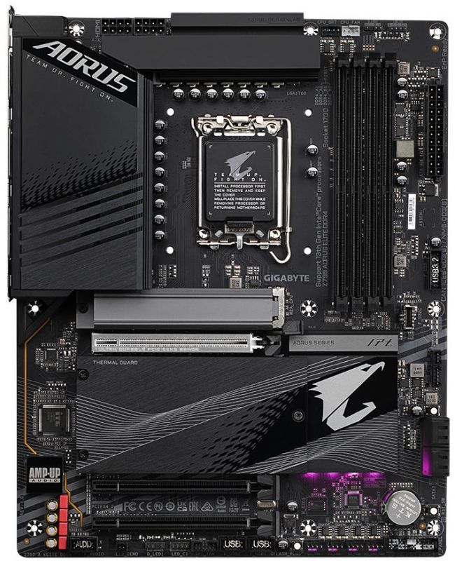 Материнська плата GIGABYTE Z790 AORUS ELITE DDR4 s1700 Z790 4xDDR4 M.2 HDMI ATX