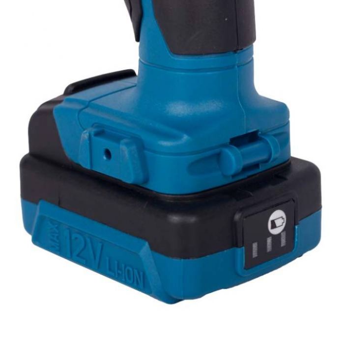 Шурупокрут-дриль акумуляторний Зеніт Профі ЗПША-12/15 DFR/B 12В 2х1.5А·год 25Нм 350·1500об·хв 1кг