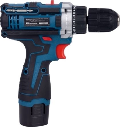 Шурупокрут-дриль акумуляторний Зеніт Профі ЗПША-12/15 S2 12В 2х1.5А·год 25Нм 350·1500об·хв