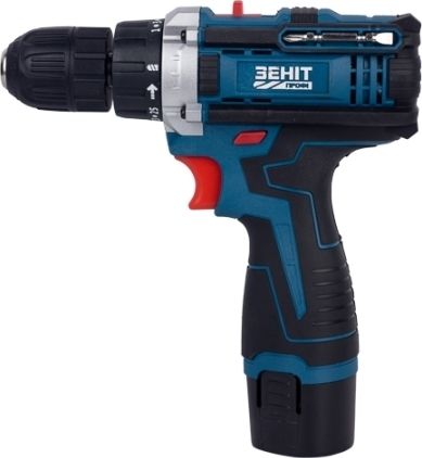 Шурупокрут-дриль акумуляторний Зеніт Профі ЗПША-12/15 S2 12В 2х1.5А·год 25Нм 350·1500об·хв