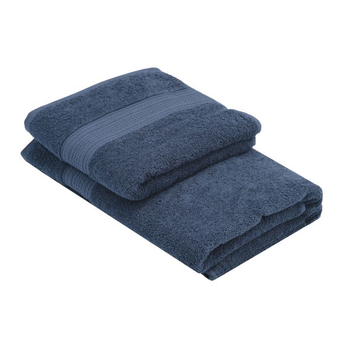 Рушник махровий Ardesto SuperSoft 50х90см, 100% бавовна, синій