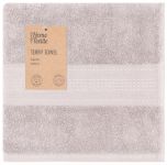 Рушник махровий Ardesto SuperSoft 50х90см, 100% бавовна, бежевий