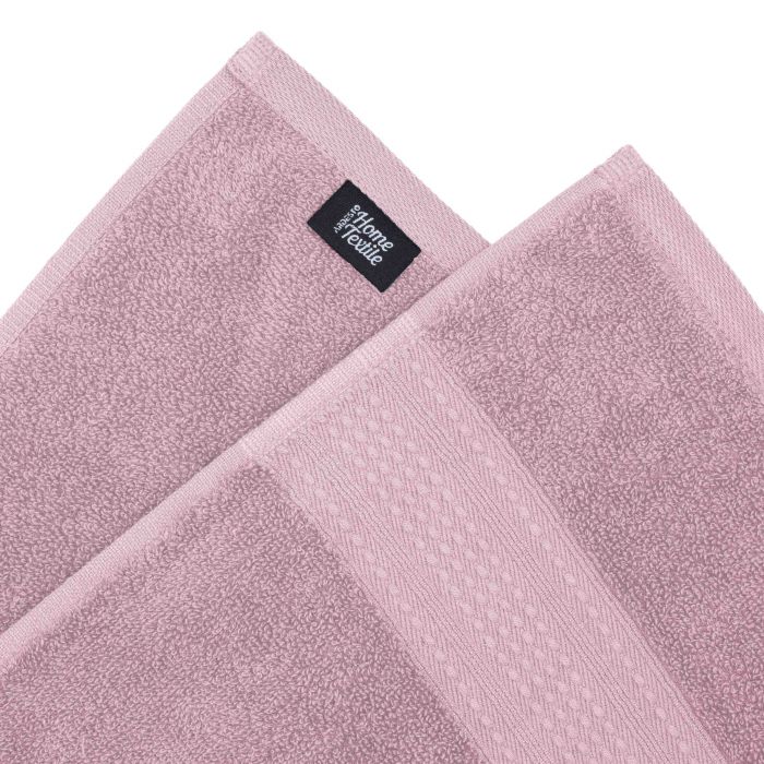 Рушник махровий Ardesto SuperSoft 50х90см, 100% бавовна, рожевий