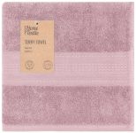 Рушник махровий Ardesto SuperSoft 50х90см, 100% бавовна, рожевий