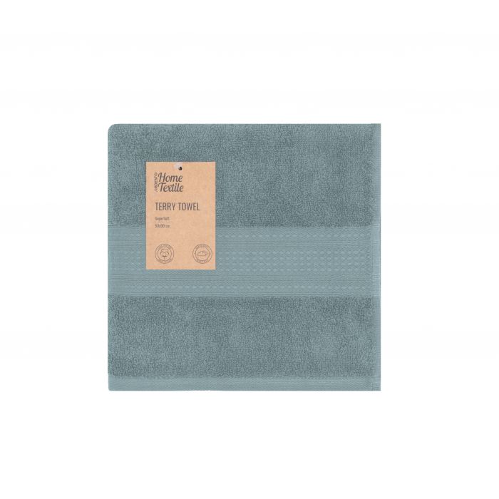 Рушник махровий Ardesto SuperSoft 50х90см, 100% бавовна, зелений