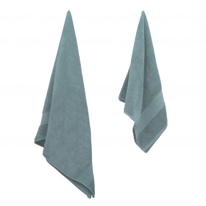 Рушник махровий Ardesto SuperSoft 50х90см, 100% бавовна, зелений