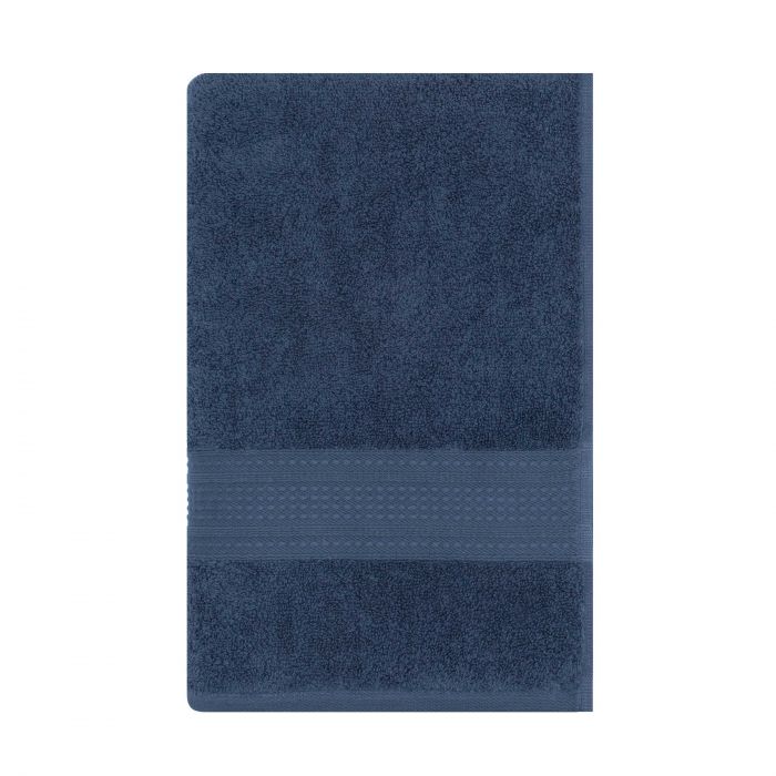 Рушник махровий Ardesto SuperSoft 70х140см, 100% бавовна, синій