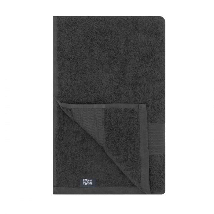 Рушник махровий Ardesto SuperSoft 70х140см, 100% бавовна, сірий темний