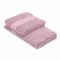 Рушник махровий Ardesto SuperSoft 70х140см, 100% бавовна, рожевий