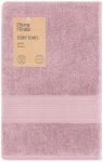 Рушник махровий Ardesto SuperSoft 70х140см, 100% бавовна, рожевий