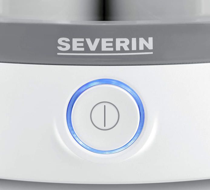 Йогуртниця  Severin 13Вт, пластик, біло-сірий