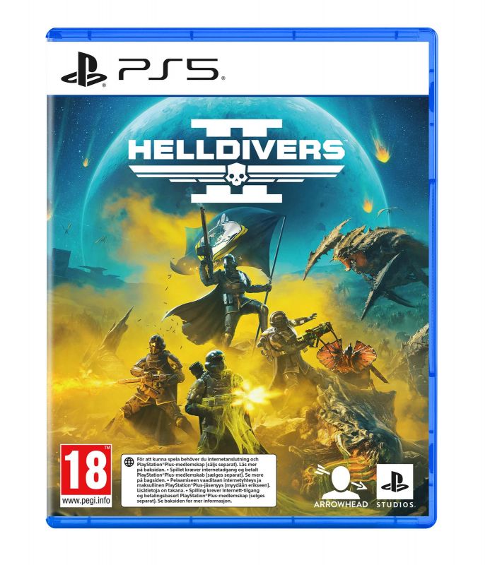 Гра консольна PS5 HELLDIVERS 2, BD диск