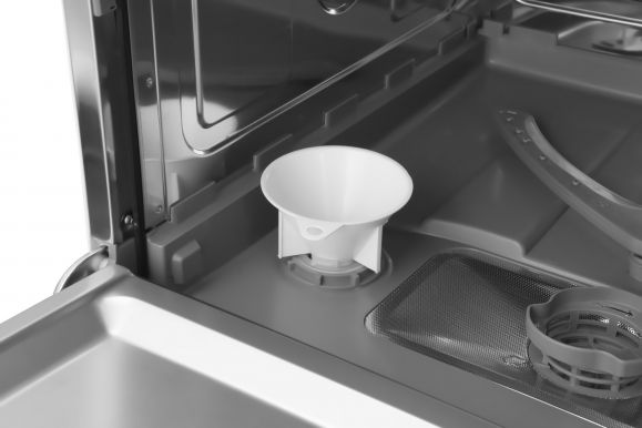 Посудомийна машина Hansa настільна, 6компл., A+, 55см, дисплей, сріблястий