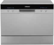 Посудомийна машина Hansa настільна, 6компл., A+, 55см, дисплей, сріблястий