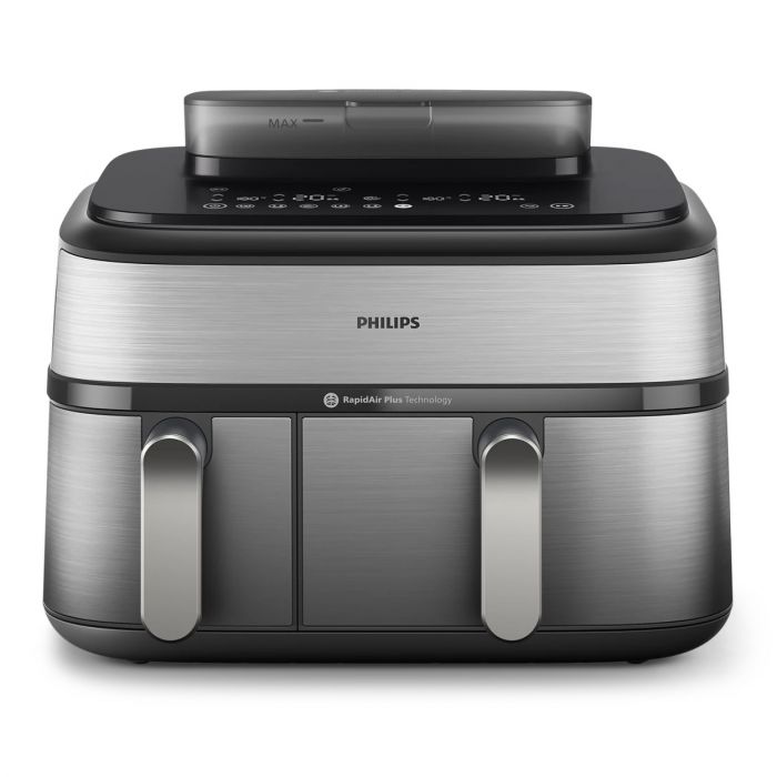 Мультипіч Philips Ovi Dual Steam 2750Вт, чаша-3+6л, сенсорне управл., 12 авто. программ,  пластик/метал