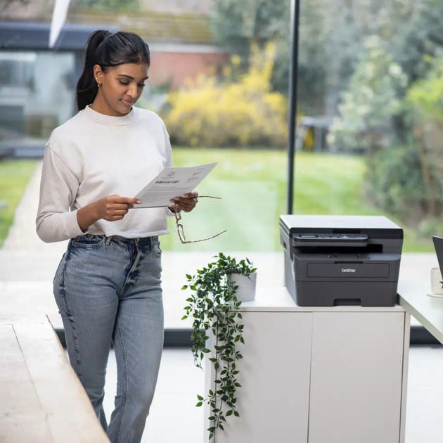 БФП laser mono A4 Brother DCP-L2622DW 34 ppm Duplex PCL USB Wi-Fi