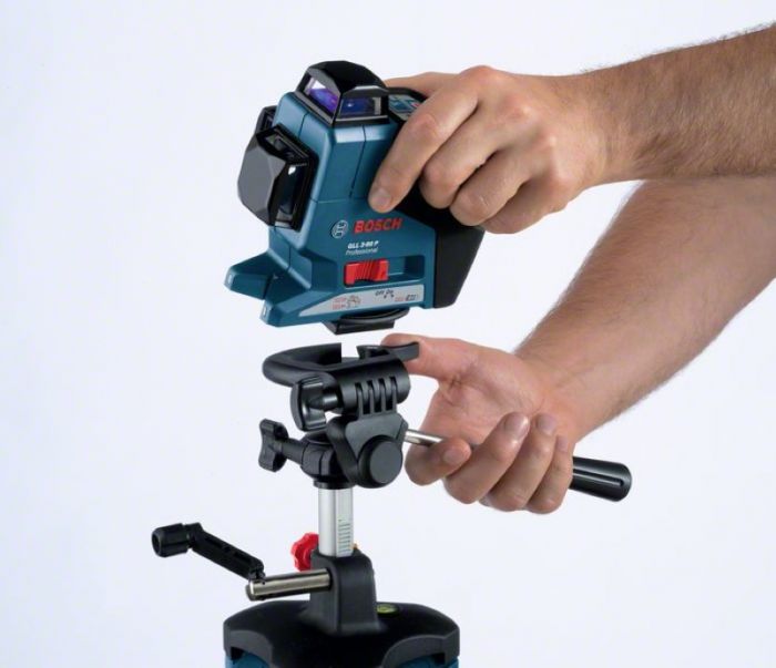 Штатив Bosch BT250 для оптичних нівелірів, 1/4", 97.5-250см, 3.4 кг