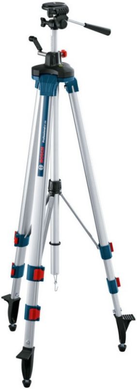 Штатив Bosch BT250 для оптичних нівелірів, 1/4", 97.5-250см, 3.4 кг