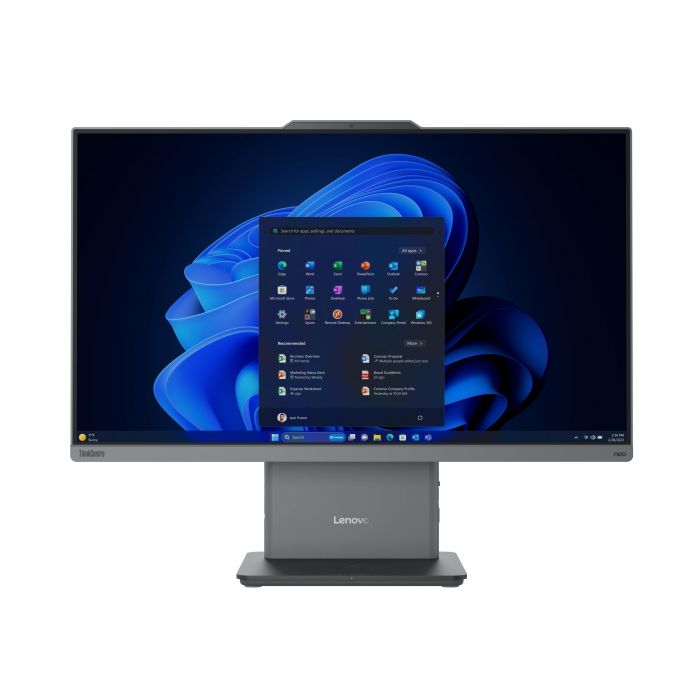 Комп'ютер персональний моноблок Lenovo ThinkCentre neo 50a 24-G5 23.8" FHD IPS AG, Intel i3-1315U, 16GB, F512GB, UMA, WiFi, кл+м, без ОС, сірий