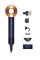Фен Dyson HD07 Supersonic Prussian Blue/Rich Copper, 1600Вт, 4 режими, іонізація, хол. обду, кейс для зберігання, синьо-мідний